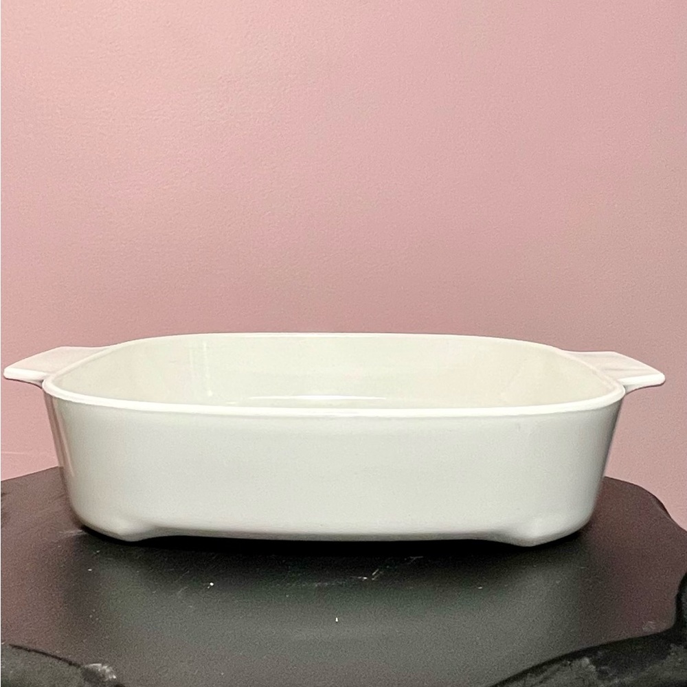 Corningware Classic White Microwave Browning Dish MW-A-10